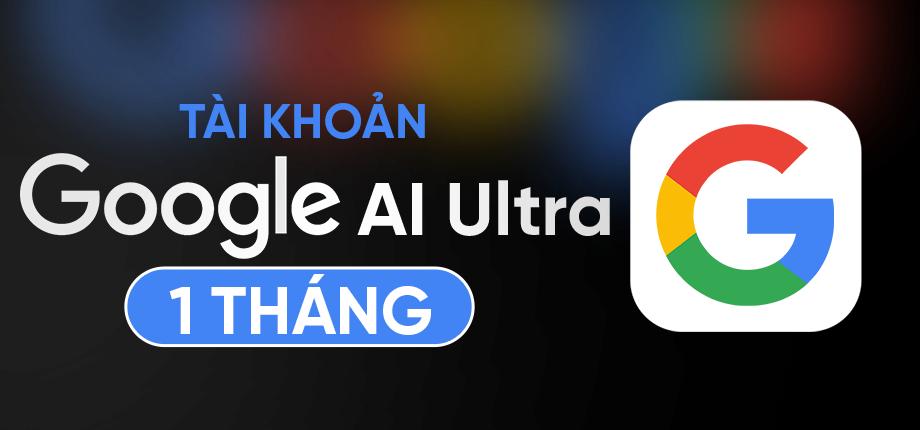 Google AI Ultra (45000 Credit VEO 3) 1 tháng - Tài khoản
